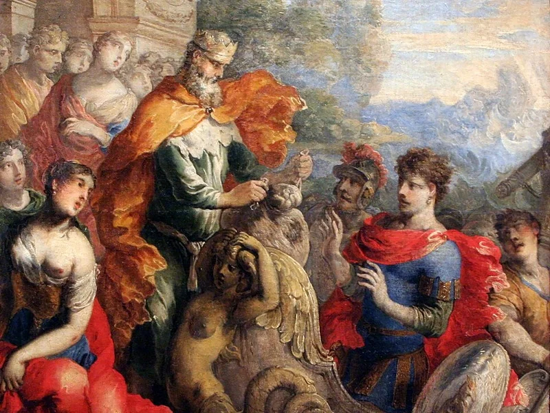 1614-Isaac Moillon - Eolo che dona i venti a Ulisse - Museo Tessé, Le Mans